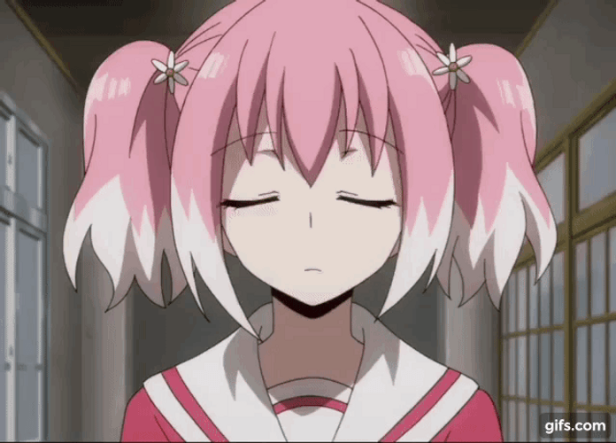 No Angry GIF - No Angry Anime - Discover & Share GIFs | Anime, Angel beats,  Best anime list