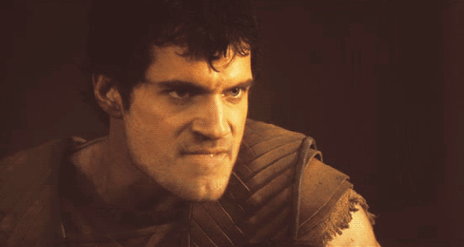 Angry Face Handsome Man GIF