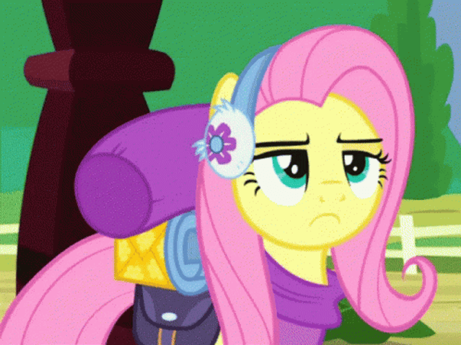 Angry Fluttershy Mlp GIF