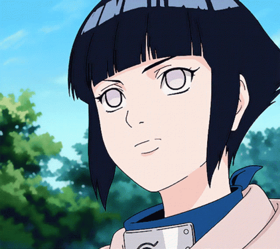 Angry Hinata Hyuga  GIF