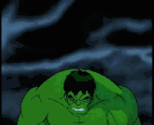 Angry Hulk Cartoon