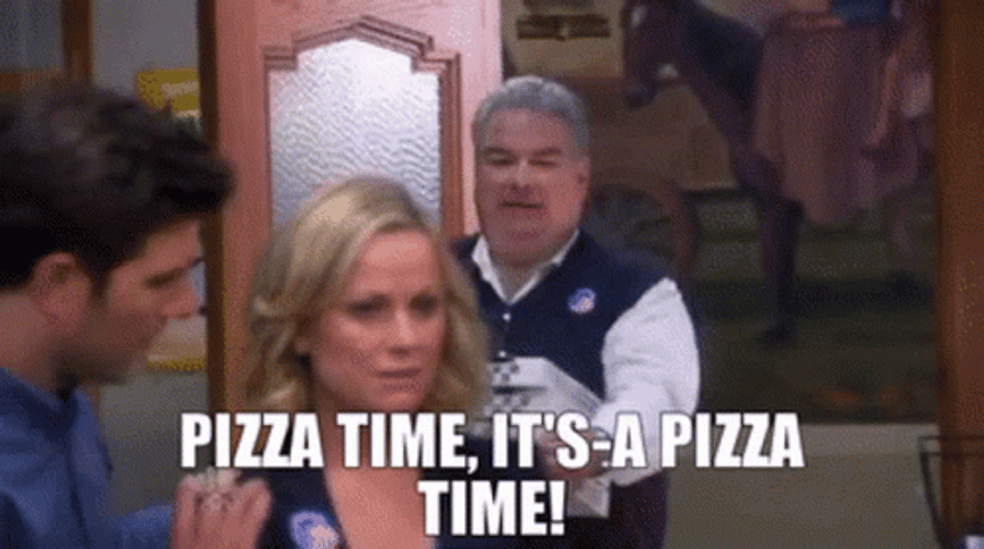 Angry In Resto Pizza Time  GIF