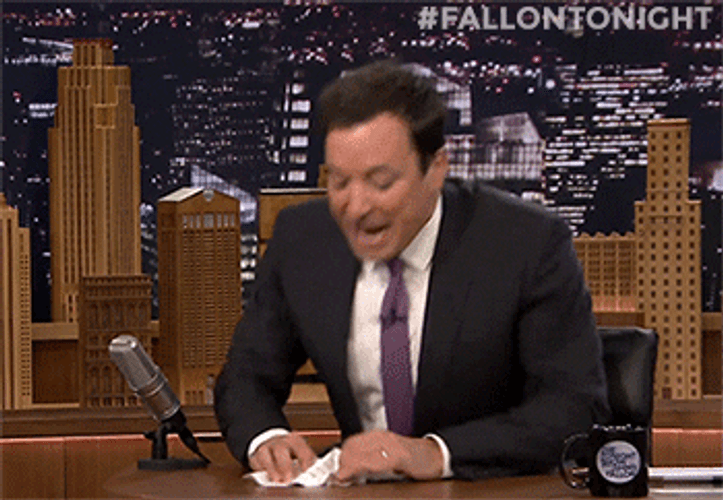 Angry Jimmy Fallon Frustrated GIF