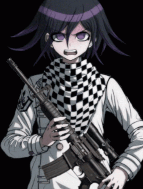 Angry Kokichi  GIF
