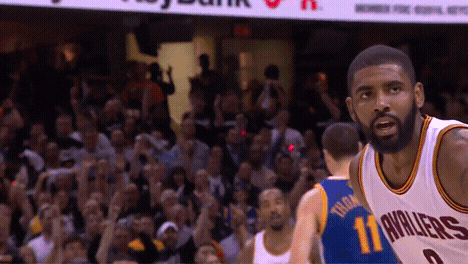 Angry Kyrie Irving I Told You GIF