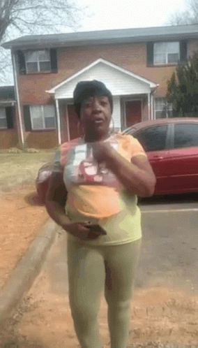 Angry Lady Throwing Phone GIF
