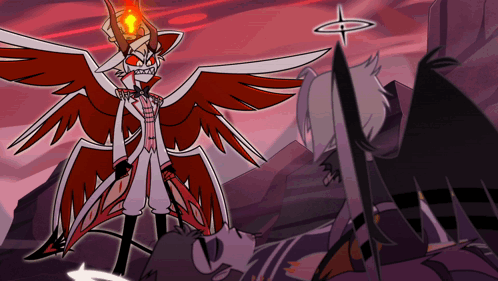 Angry Lucifer Hazbin Hotel GIF