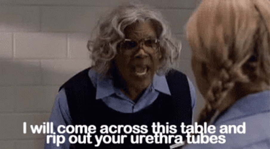 Angry Madea Simmons Tyler Perry Cursing GIF