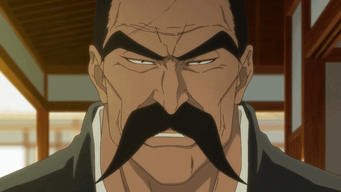 Angry Man With Mustache