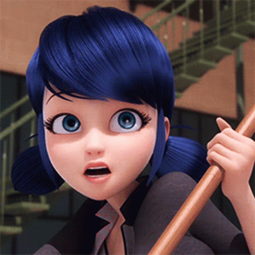 Angry Marinette Piercing Gaze GIF