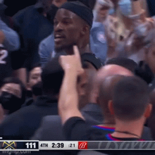 Angry Miami Heat Nba Player GIF