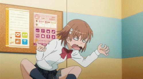 Angry Misaka Mikoto GIF