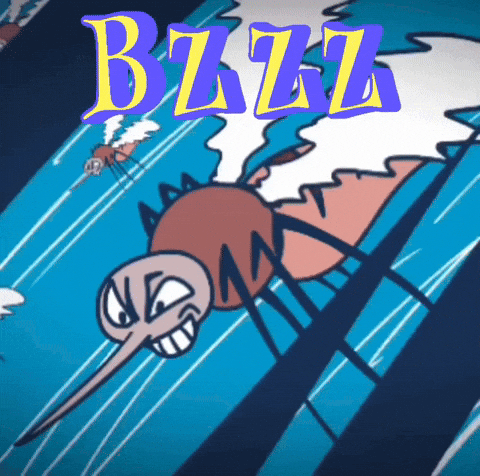 Angry Mosquito GIF