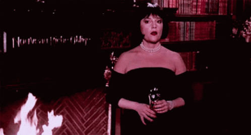 Angry Mrs White Flipping Out Clue GIF