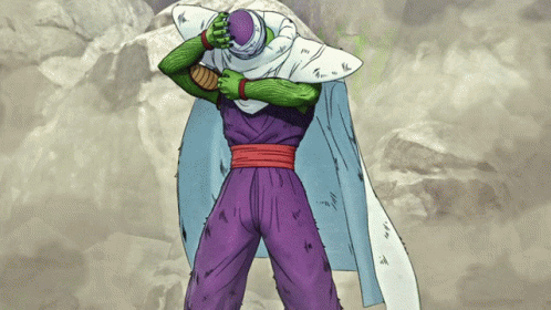 Angry Piccolo Attacking GIF