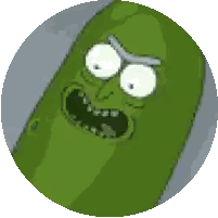 Angry Pickle Rick
