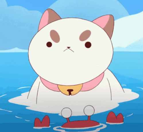 Angry Puppyc Punching Water Bee And Puppycat GIF