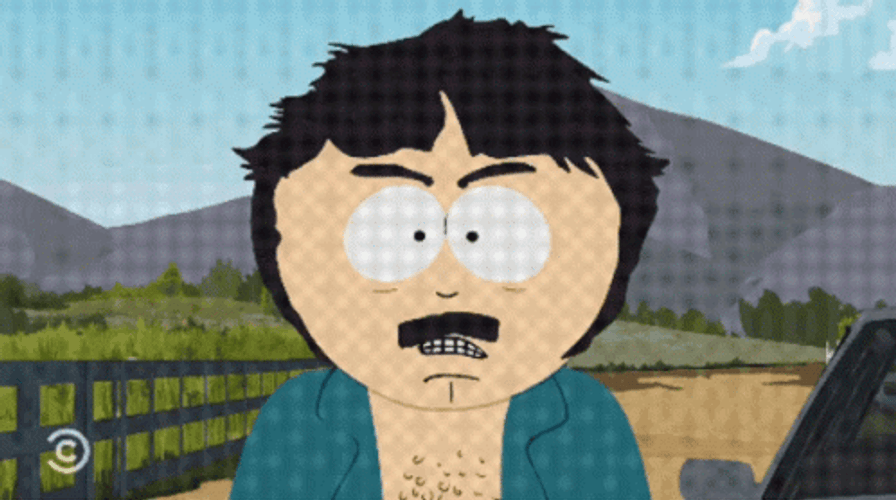 Angry Randy Marsh Eyebrow Twitch GIF