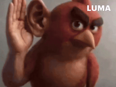 Angry Red Bird Listening