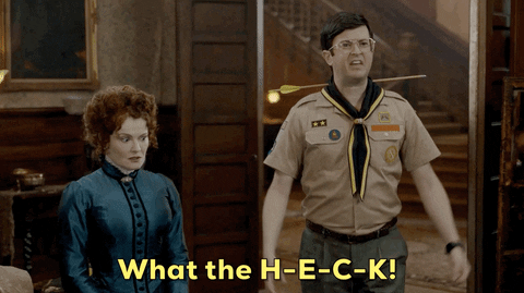 Angry Scout Boy What The GIF