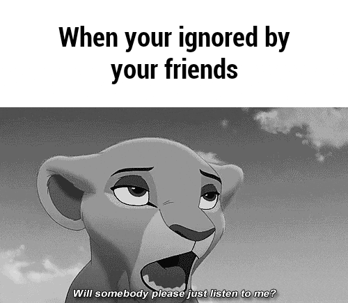 Angry Simba Left On Read GIF