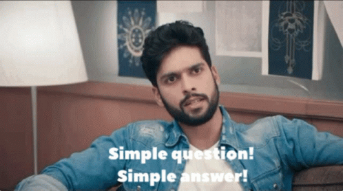 Angry Simple Question Simple Answer GIF