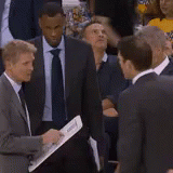 Angry Steve Kerr Coaching GIF