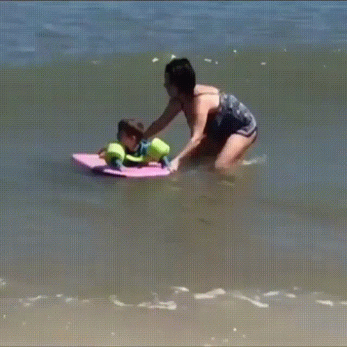 Angry Surfing Kid Oh Yeah That's Great GIF