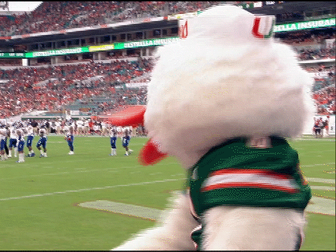 Angry The U Mascot GIF