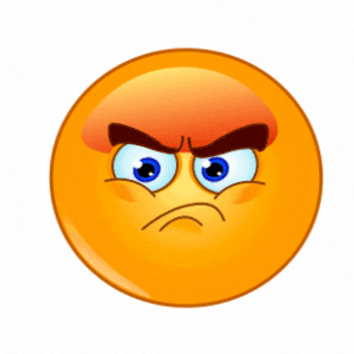 Angry Thumbs Down Emoji GIF