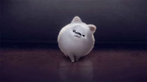 Angry White Stuffed Animal