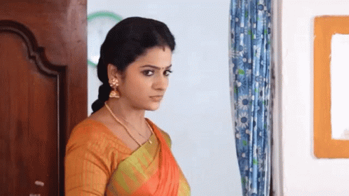 Angry Wife Escape Indian Tv Series GIF