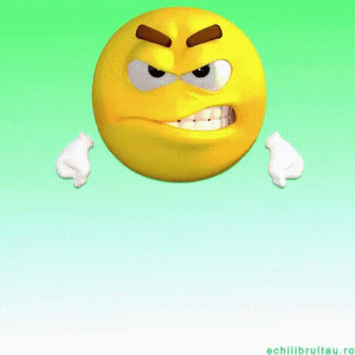 Angry Yellow Smiley