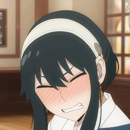 Angry Yor Forger Screaming GIF