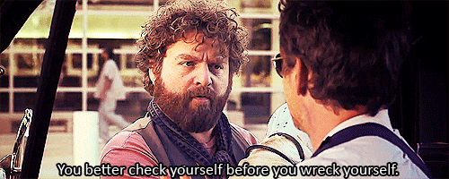 Angry Zach Galifianakis Words Of Wisdom GIF