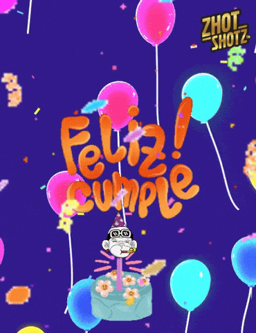Animado Feliz Cumpleaños 370 X 480 Gif GIF