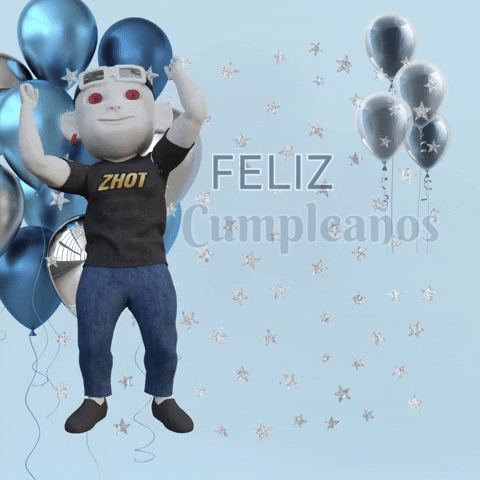 Animado Feliz Cumpleaños 480 X 480 Gif GIF