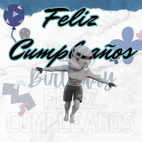 Animado Feliz Cumpleaños 480 X 480 Gif GIF