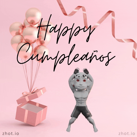 Animado Feliz Cumpleaños 480 X 480 Gif GIF