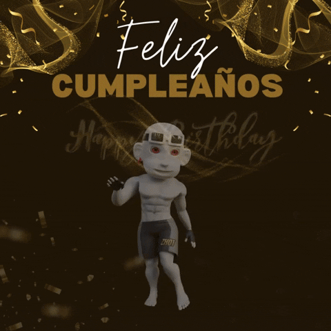 Animado Feliz Cumpleaños 480 X 480 Gif GIF