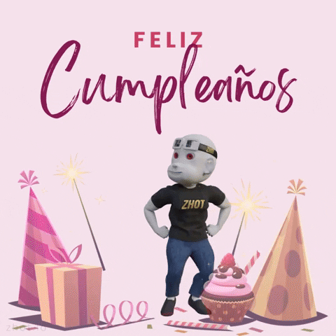 Animado Feliz Cumpleaños 480 X 480 Gif GIF