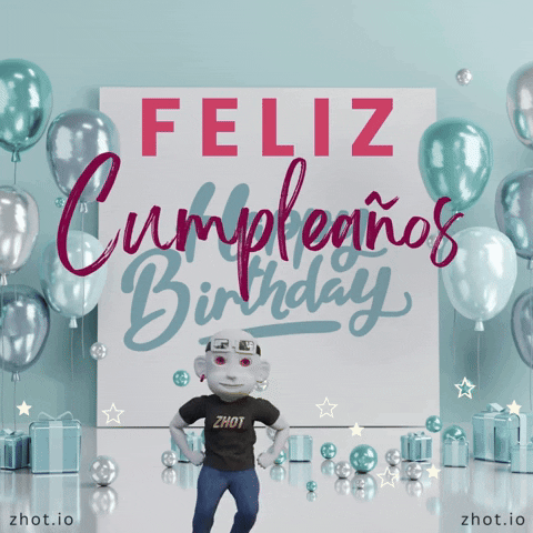 Animado Feliz Cumpleaños 480 X 480 Gif GIF
