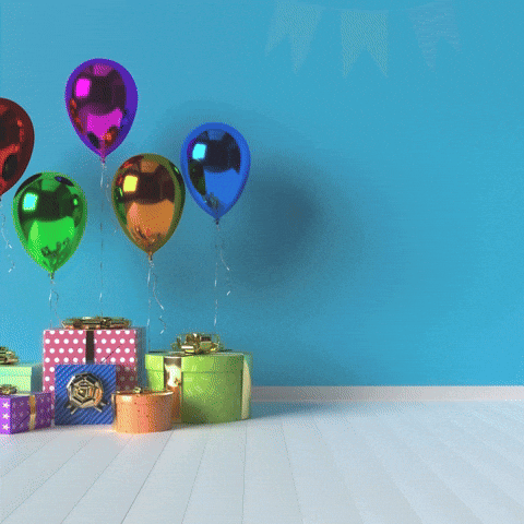 Animado Feliz Cumpleaños 480 X 480 Gif GIF
