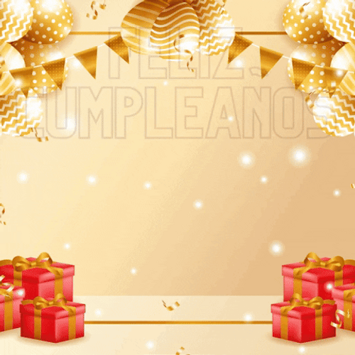Animado Feliz Cumpleaños GIF