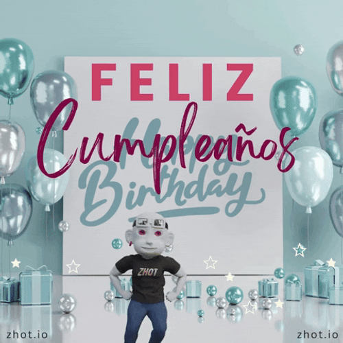 Animado Feliz Cumpleaños GIF
