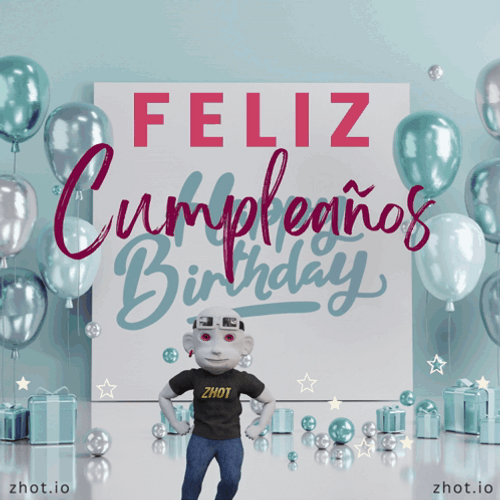 Animado Feliz Cumpleaños GIF