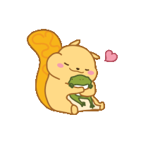Animal Chipmunk Sticker GIF