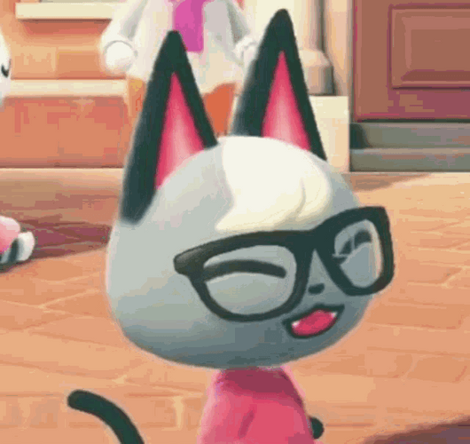 Animal Crossing Raymond cute mad GIF