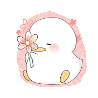 Animal Duck Sticker GIF