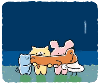 Animals Holding Couch